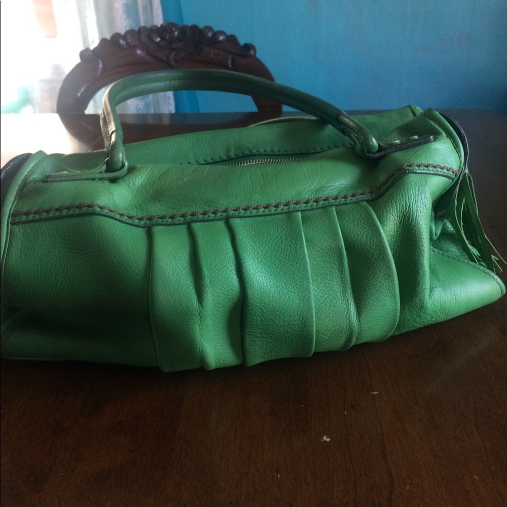 Green purse